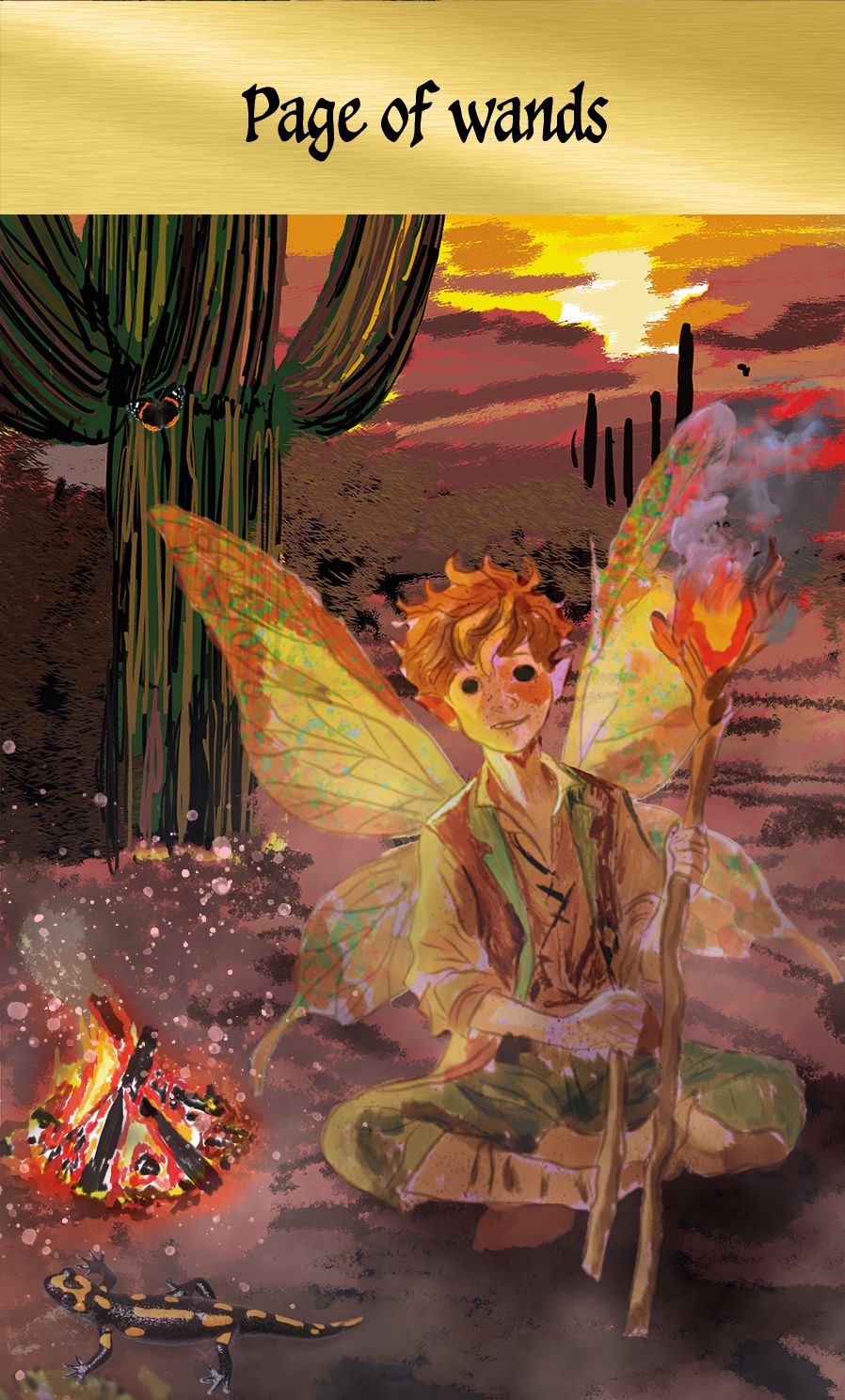 Page of wands